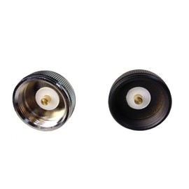 Anteenna TW-NMO to UHF Female (SO-239) Mobile Antenna Adaptor (2 Packs) One is White Adaptor Connector and Another one is Black Color Adaptor Connector