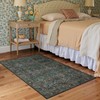 Othilic Non Slip Floral Entry Rug - 3x5 Soft Washable