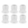 30pcs Earmold Locks Small Plastic Soft Transparent Earmold Tubing Locks