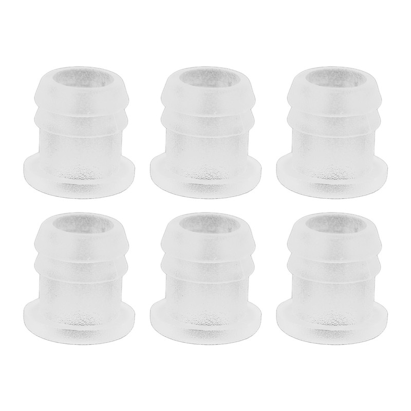 30pcs Earmold Locks Small Plastic Soft Transparent Earmold Tubing Locks