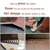 Hisew- Leather Stitching Punch Aid Plate, for Pulling up Pricking