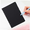 Operitacx 4 Sets Detachable Binder Tabs Binders Dividers Refillable Notebook