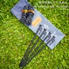 Heavy Duty Tent Stake 12 Inch 4 Pack with Camp
