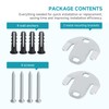 Aigemsi (2-Pack) RP61600 Bathroom Mounting Hardware Kit, Compatible with Delta