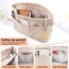 SUPRBIRD Handbag Organiser Nylon, Bag in Bag Organiser, Bag Organiser