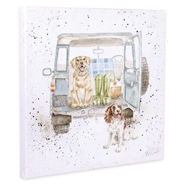 Wrendale Designs - 'Paws For a Picnic' Small Canvas