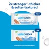 WaterWipes Sensitive+ Newborn & Baby Wipes, 3-In-1 Cleans, Cares, Protects,