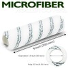 18 Pack 9" x 1/2" Nap Microfiber Paint Roller Covers,