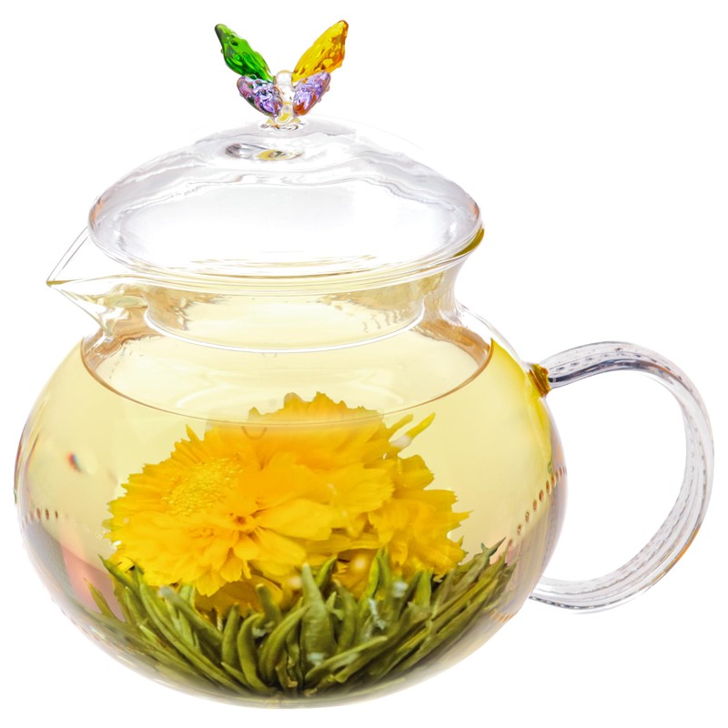 Blooming Tea Flowers - Pomegranate & Pineapple Flowering Teas –