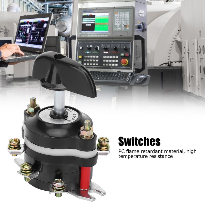 4Pcs Universal Rotary Switch Reverse Combination Switches HZ10D-10/3 220-380V 10A