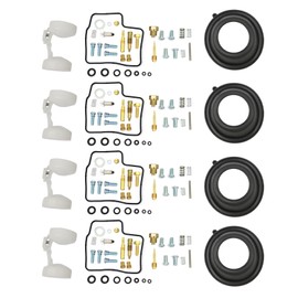 FZJDSD Carburetor Repair Kits Carb Rebuild Kit with Diaphragm Float Compatible with Honda VF750C V45 Sabre VF750S V45 700 VF700C Babre VF700S Interceptor VF700F 1982 1983 1984 1985