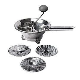 Excelsa silver coloured masher made of stainless steel