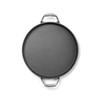 Outset Grill Paella and Deep Dish Pizza Pan, Cast Iron
