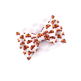 Thanksgiving Turban Turkey Headband Baby Girl Thanksgiving Bow Baby Turkey Headwear JHT10 (B1-Turban Bow)