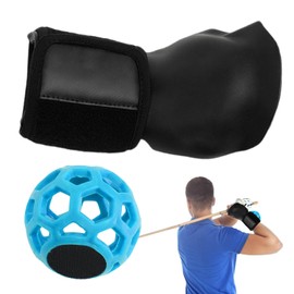 Golf Wrist Training Aid | Correct Golf Swing Wrist Trainer Ball - Sport Exerciser, Muscle Strengthening Equipment for Home Outdoor Playground Range Green