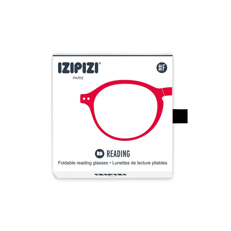 IZIPIZI Folding Reading Glass #F Red 2.0