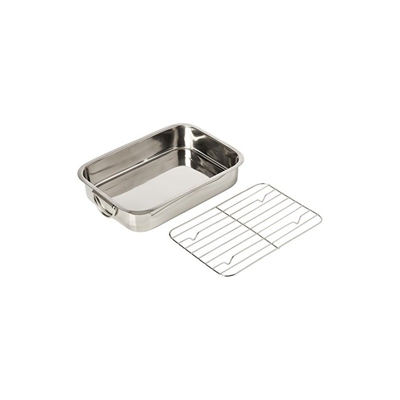 GSW 809306 square pan with insert, stainless steel, silver, 30
