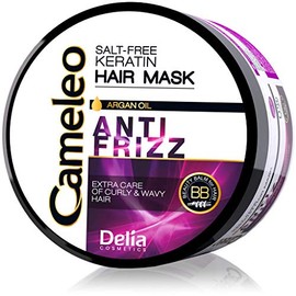 Delia Cameleo Keratin Hair Mask for Curly Hair with Argan Oil 200ml
