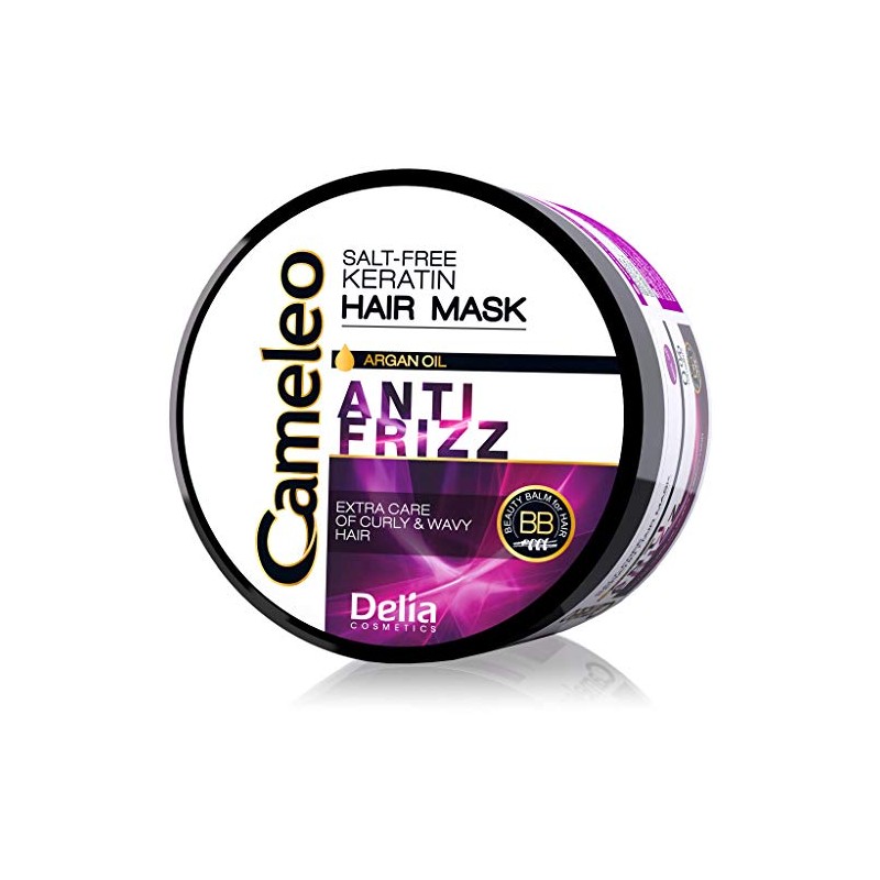 Delia Cameleo Keratin Hair Mask for Curly Hair with Argan