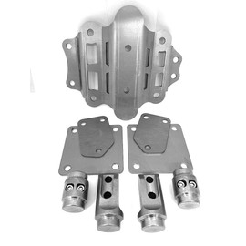 Aftermarket parts compatible with Can-Am Maverick X3 Roll Cage with Bumper Connector Kit 2022+ Models (4 Seat MAX Kit)