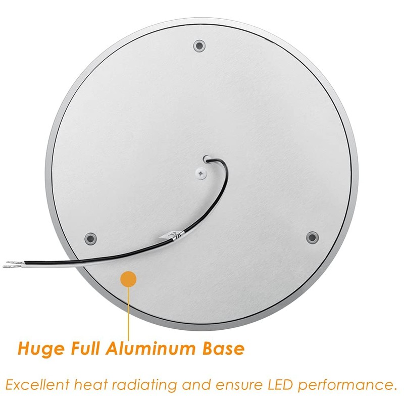 Obeaming 12V LED Ceiling Light, 7.25” 9W Dimmable Panel Dome