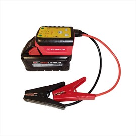 Dopollo Multi Starter, Compatible with Milwaukee 18V M18 Lithium Battery，Jump Start Adapter DJS18-MIW, Battery Repair/Activation/Boost, Cables for 6.0L Gasoline Engines, USB Cordless Power Source