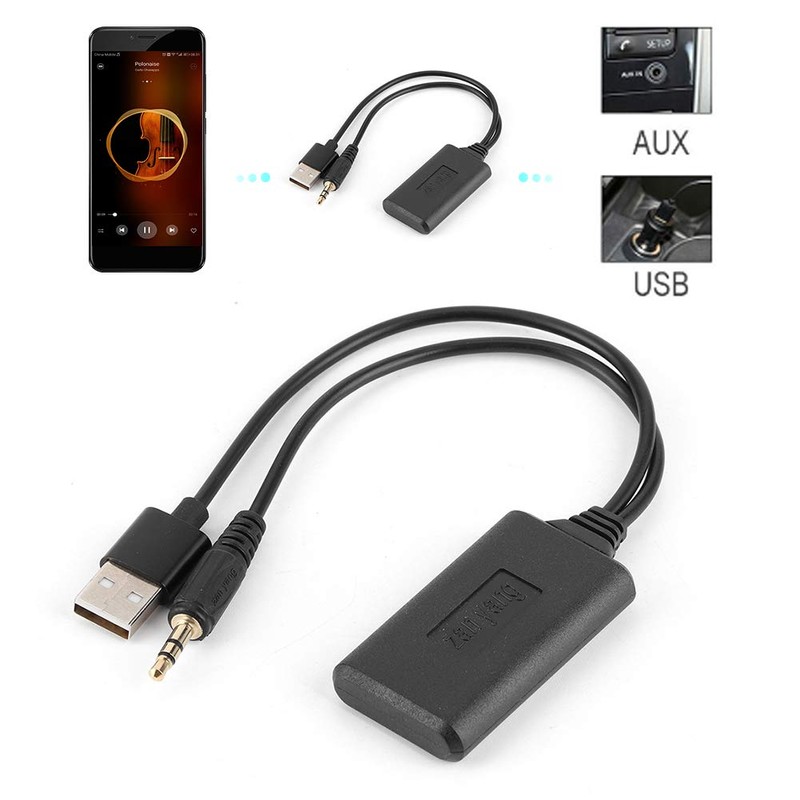Bluetooth AUX Adapter Auto, 3.5mm/0.14in Wireless Bluetooth Empfänger, Bluetooth Transmitter