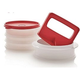 Tupperware Hamburger Press & Freezer Set