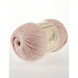 TEHETE 100% Merino Wool Yarn for Knitting 3-Ply Luxury Warm Soft Lightweight Crochet Yarn(Light Pink,3Balsl)