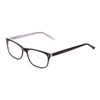 Calabria Ernest 4684 Cat-Eye Reading Glasses +0.50 Shiny Black White