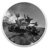 2 x 25cm Vinyl Stickers - Curiosity Mars Rover Space