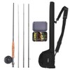 9' Fly Fishing Rod and Reel Combo with Carry Bag