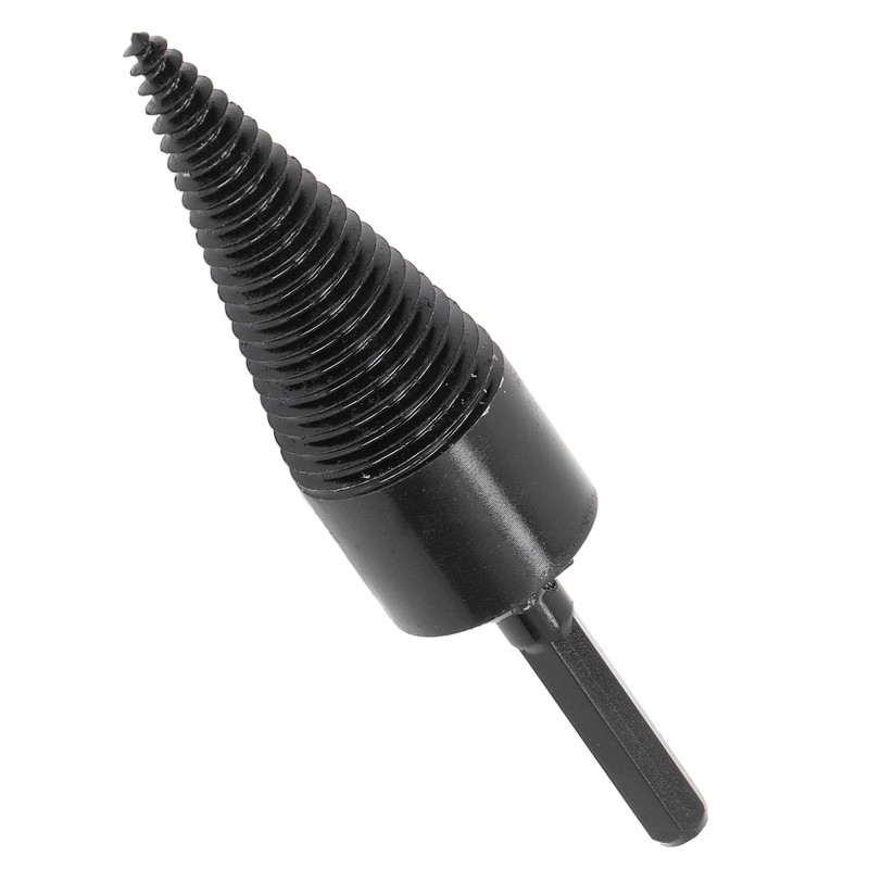 Firewood Drill Bit Wood Log Splitter Carbon Steel Cone Hex