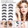 30 Pairs of 3D 6D False Eyelashes Kit Dramatic Soft