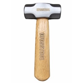 Sledge Hammer with Wood Handle and Alloy Steel Head, 20 OZ Mini Hammer for Woodworking & DIY