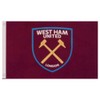 West Ham United FC Claret and Blue Flag 91.44 cm