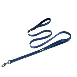 OneTigris Correa para Pasear Perros Antijalón, Doble Mango Acolchado, 1.2m 1.8m, Material Nylon 1000D, Hebilla Giratoria, Reflective - Entrenamiento p