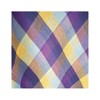 Summer Scarf Cloth Shawl Plaid Check Checked Chequered Fringe Pattern