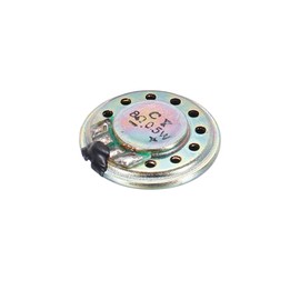 QUARKZMAN 8 Ohm 0.5 W Internal Magnetic Speaker x 1 Piece Aluminium Shell for Home Audio Video Devices [Aluminium Metal Plastic]