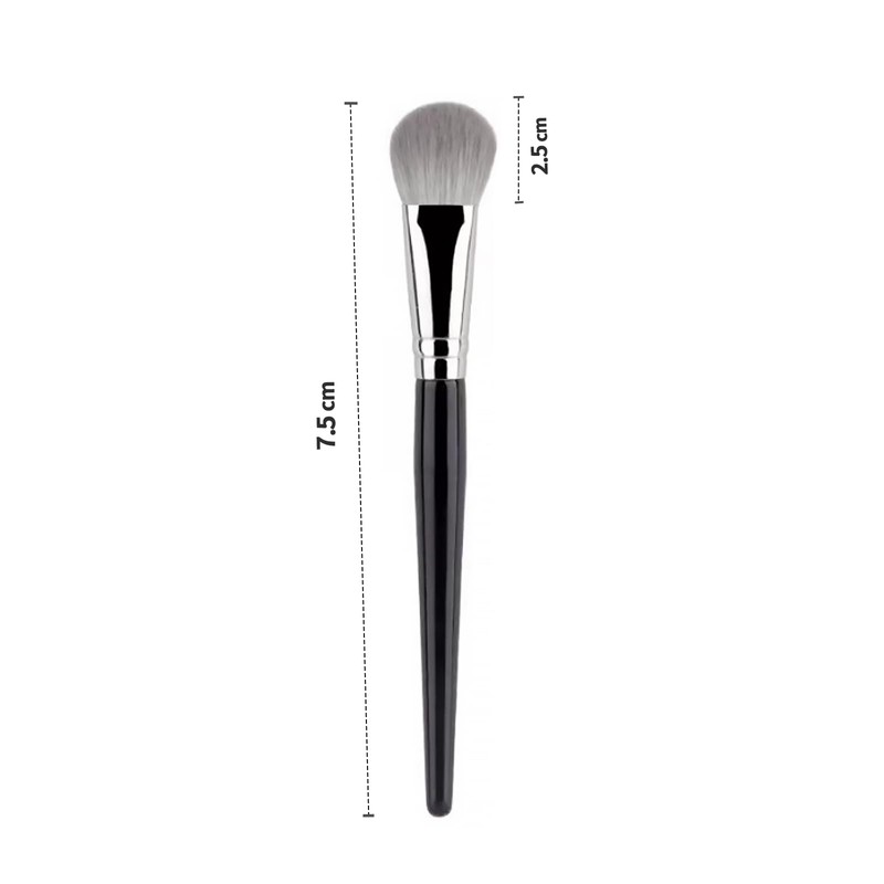 LASHIDOL Peach-Shaped Cheek Brush Makeup Brush Set - Soft High-Density
