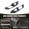 TOYCIDFG Door Inner Handle Lock Frame Cover Trim Compatible with