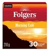 Folgers Morning Cafe K-Cup Coffee Pods 30 Count, 210g