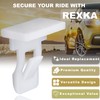 Rexka 15pcs Front & Rear Bumper Clips for Toyota 76853-10010