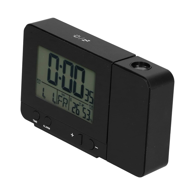 Alarm Clock Projector Digital Projection Alarm Clock with Temperature Display,