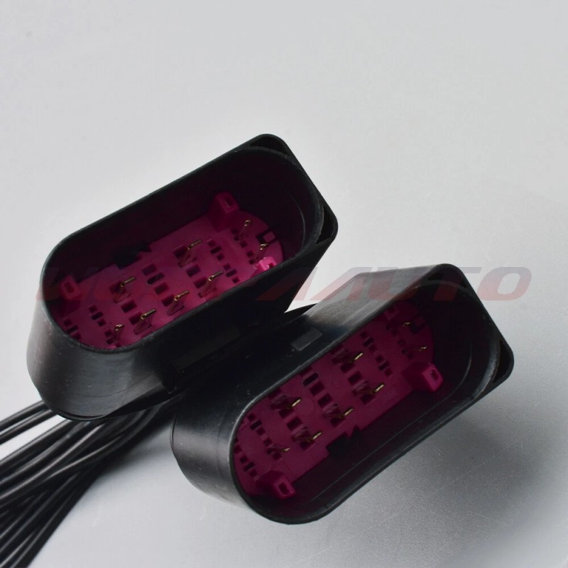 Wurpaauto 2Pcs for 2015 VW Jetta 14 to 10 Pin