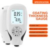 Paint Thickness Tester Car Coating Film Thickness Gauge 0~2000um Digital