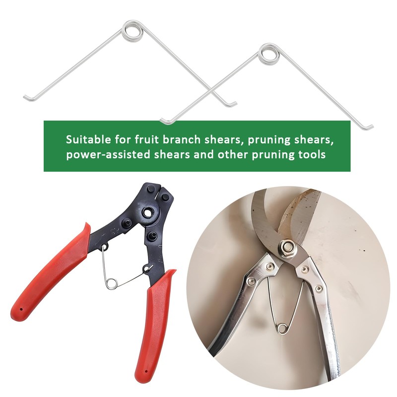 VGOL 10pcs V-Shape Spring Stainless Steel Small Torsion Spring for