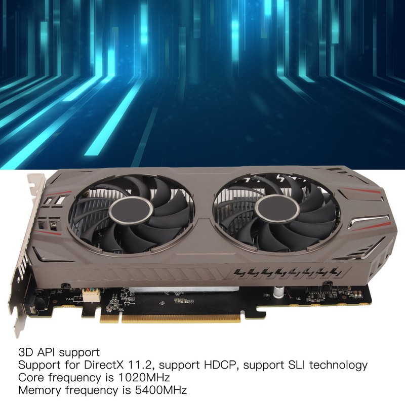 GTX750Ti 2GB GDDR5 128Bit Graphics Card with 2 Fans 3D