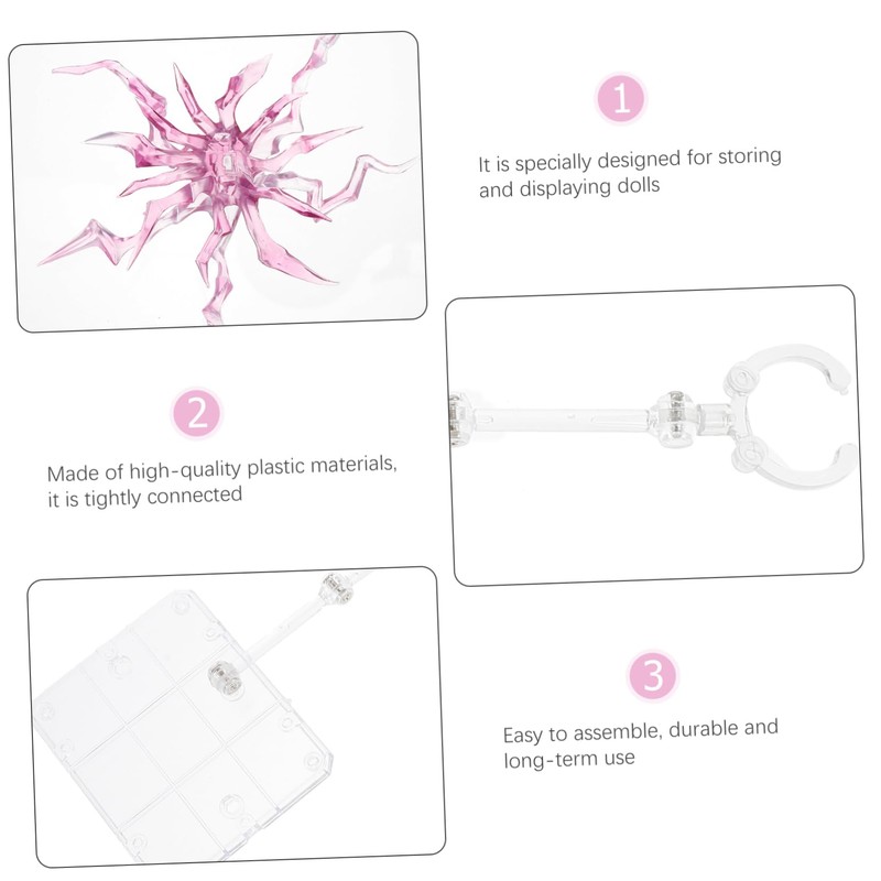 FRCOLOR 1 Set Handmade Special Effect Bracket Clay Model Stand