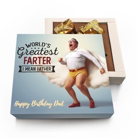 CoolGiftBox Dad Birthday Gift Funny Ideas, Gifts for Father who wants nothing, Father who has everything. Father presents from Daughter or from Kids, funny gag gifts.
